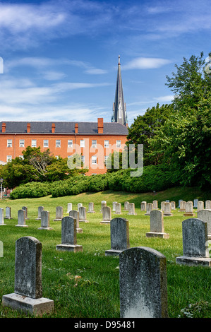 Str. Marys katholische Kirche, Annapolis, Maryland, USA Stockfoto