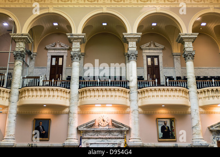 House Of Delegates Kammern im Repräsentantenhaus, Annapolis, Maryland, USA Stockfoto