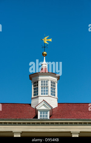 Haupthaus Kuppel, Mt Vernon, Virginia, USA Stockfoto