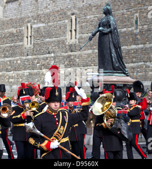 Die Wachablösung, Windsor UK Stockfoto