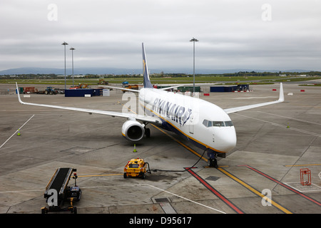 Ryanair Boeing 737 Ei-Dlf Dublin Flughafen terminal 1 Irland Stockfoto