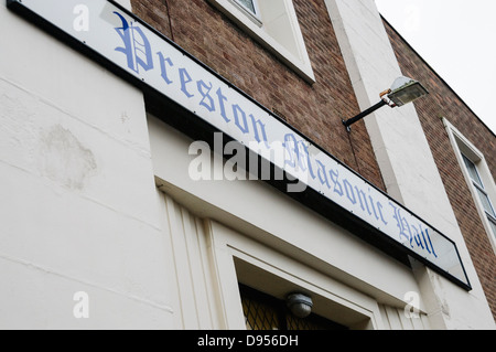 Preston Masonic Hall Stockfoto