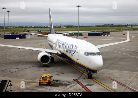 Ryanair Boeing 737 Ei-Dlf Dublin Flughafen terminal 1 Irland Stockfoto
