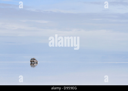 Salar de Uyuni, Salz flache Touren, Altiplano, Südwesten Boliviens Stockfoto