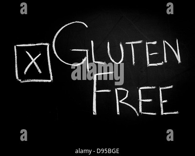 Gluten freie gesunde Wahl Stockfoto