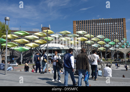 Westfield Stratford London Osteingang Stockfoto