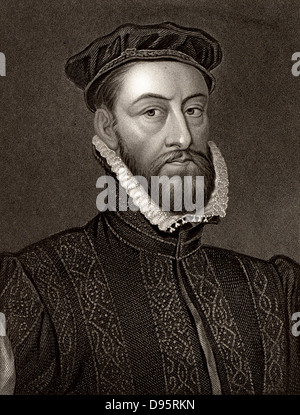 James Stewart, Earl of Moray (c 1531-1570) schottischen Staatsmann. Natürliche Sohn von James V von Schottland und Halbbruder von Maria Stuart. Regent Schottlands während der Minderheit von James VI. Stockfoto