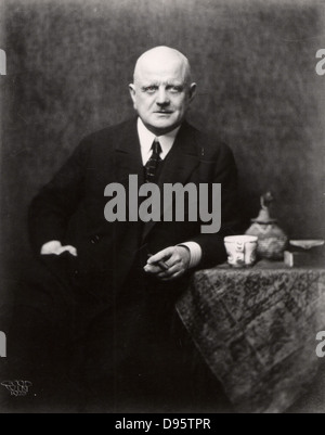 Jean oder Jan Sibelius (1865-1957) finnischen Komponisten. Fotografie, 1923. Stockfoto