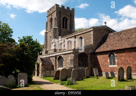 All Saints Church, Offord Cluny, Cambridgeshire, England, UK Stockfoto