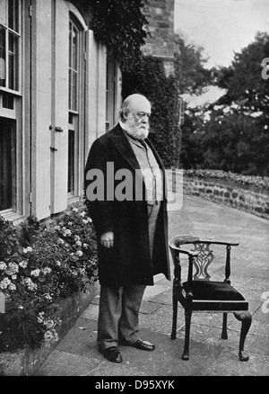 Robert Arthur Talbot Gascoyne CecilL, 3 Marquis von Salisbury (1830-1903) britischer Konservativer Staatsmann. Premierminister 1885, 1886, 1895-1902. Foto veröffentlicht c 1900. Stockfoto