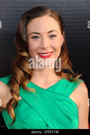 Los Angeles, CA. 11. Juni 2013. Bonnie Ryan im Ankunftsbereich für TRUE BLOOD Saison-Premiere, Cinerama Dome at The Arclight Hollywood, Los Angeles, CA 11. Juni 2013. Bildnachweis: Dee Cercone/Everett Collection/Alamy Live-Nachrichten Stockfoto