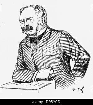 Henry Campbell-Bannerman (1836-1908) Schottischer geborene britische Staatsmann. Führer der Liberalen Partei, 1899. Premierminister 1905-1908, der erste Mensch, der von diesem Titel eher als die offizielle, Erster Lord des Schatzamtes, die angerufen werden soll. Stockfoto