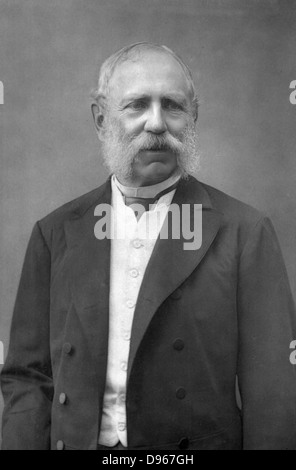 Albert (1828-1902) König von Sachsen aus dem Jahre 1874. Foto veröffentlicht London c1890. Woodburytype Stockfoto