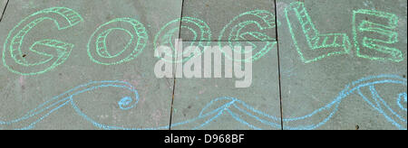 Silicon Valley - Google-Campus Stockfoto