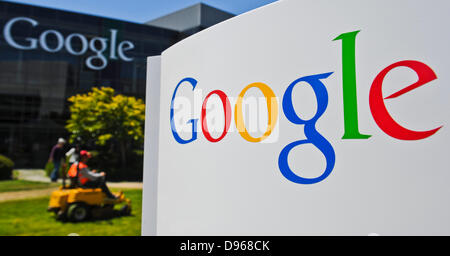 Silicon Valley - Google-Campus Stockfoto