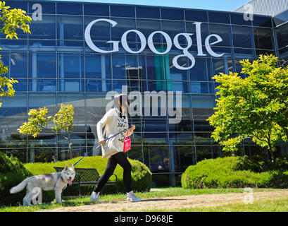 Silicon Valley - Google-Campus Stockfoto