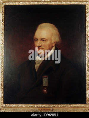William Herschel (1738-1822) deutschstämmige englische Astronom. Porträt von Artaud. Stockfoto