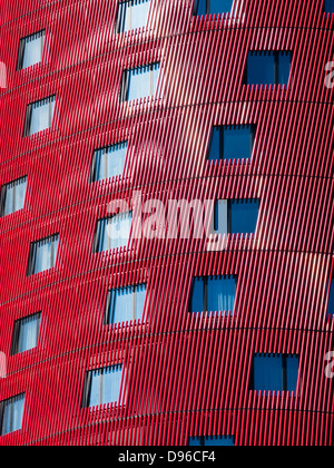 Turm von Toyo Ito in Plaça Europa, Hospitalet de Llobregat. Barcelona Provinz, Katalonien, Spanien Stockfoto