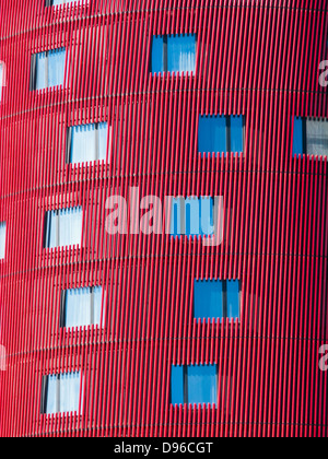 Turm von Toyo Ito in Plaça Europa, Hospitalet de Llobregat. Barcelona Provinz, Katalonien, Spanien Stockfoto