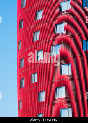 Turm von Toyo Ito in Plaça Europa, Hospitalet de Llobregat. Barcelona Provinz, Katalonien, Spanien Stockfoto