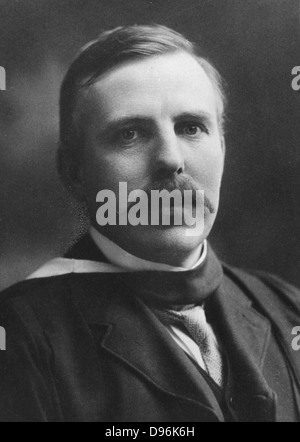 Ernest RUTHERFORD (1871-1937) New Zealand Atomphysiker, Nobelpreisträger für Chemie 1908. Stockfoto