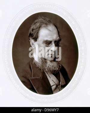 Joseph Dalton Hooker (1817-1911) englischer Botaniker, Direktor des Royal Botanic Gardens, Kew. Woodburytype veröffentlicht 1881 Stockfoto