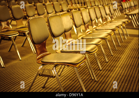 Leere Sitze Stockfoto