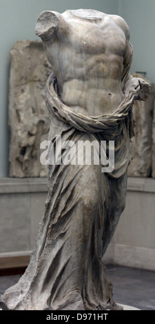 Pergamon Statue des Zeus Marmor, 2. Jahrhundert v. Chr.. Stockfoto