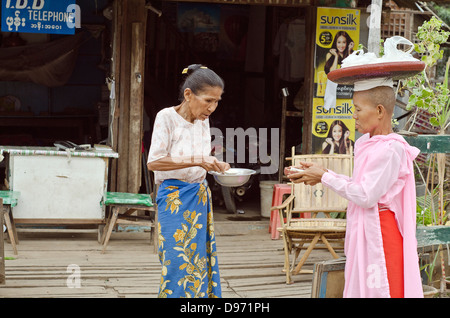 Nyaung-U (Bagan), Markt, Burma Stockfoto