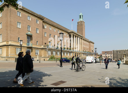 Norwich Grad II aufgeführten Rathaus Stockfoto