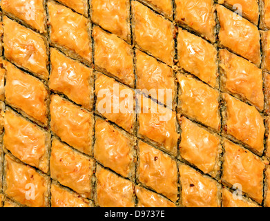 traditionelle türkische Süßspeise baklava Stockfoto