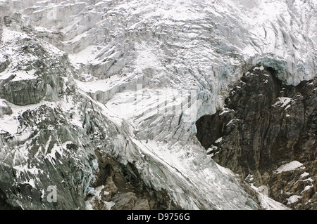 Pasterze Gletscher, Großglockner, Österreich, Hohe Tauern, Gebirge, Carinthia Stockfoto