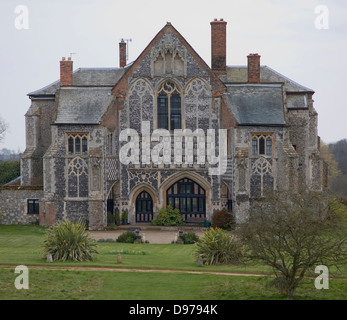 Historischen Torhaus bauen für Butley Priory, Butley, Suffolk, England Stockfoto