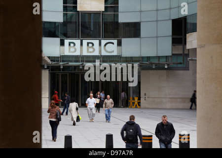 BBC Broadcasting House, Portland Place. London Stockfoto