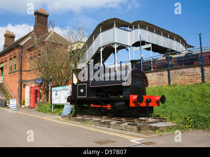 East Anglian Eisenbahnmuseum, Chapel, Essex, England Stockfoto