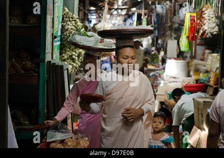 Nyaung-U (Bagan), Markt, Burma Stockfoto