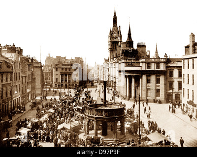 Aberdeen Union Street 1900 Stockfoto