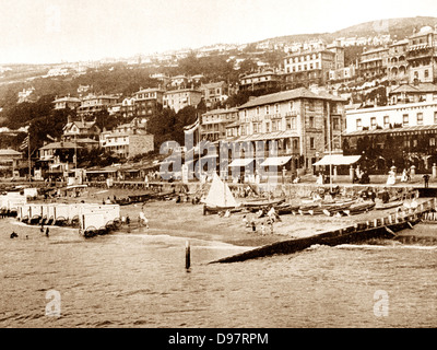 Ventnor Isle Of Wight frühen 1900er Jahren Stockfoto