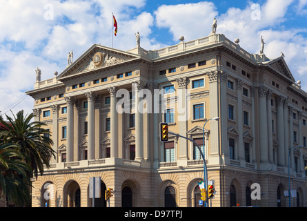 Spanien. Barcelona. Military Government Building... Stockfoto
