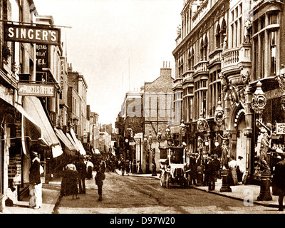 Ramsgate High Street 1900 Stockfoto