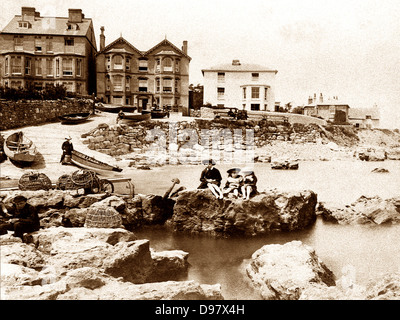 Isle Of Wight Seaview frühen 1900er Jahren Stockfoto