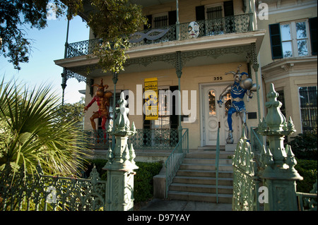 Karnevalsmuseum Mobile, Mobile, Alabama, Vereinigte Staaten von Amerika Stockfoto