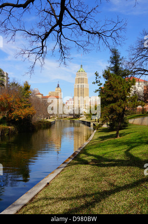 Riverwalk in San Antonio, Texas Stockfoto