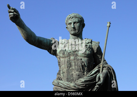 Römischen Kaiser Augustus, Symbol der macht Stockfoto