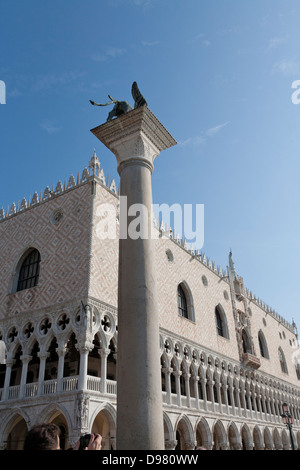 Dogenpalast, Piazza San Marco, Venedig, Italien Stockfoto