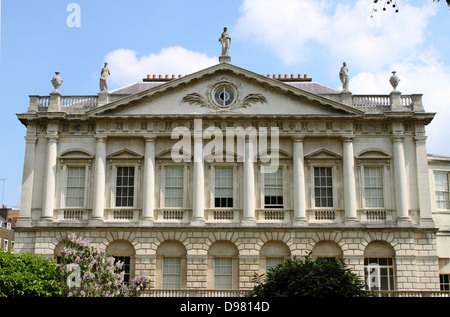 Landschaftsbild von Spencer House in London, Großbritannien Stockfoto