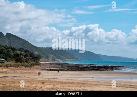 Lorne Strand der Great Ocean Road Victoria Australia Stockfoto