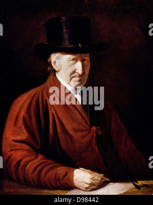 Benjamin West, 1819 Selbstbildnis Öl auf Leinwand. Smithsonian American Art Museum, Washington, D.C., Vereinigte Staaten von Amerika. Stockfoto