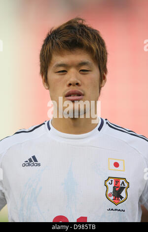 Hiroki Sakai (JPN), 11. Juni 2013 - Fußball / Fußball: FIFA WM Brasilien 2014 asiatische Qualifikation Finale Runde Gruppe B zwischen Irak 0-1 Japan Al-Arabi Stadium, Doha, Katar.  (Foto von YUTAKA/AFLO SPORT) Stockfoto