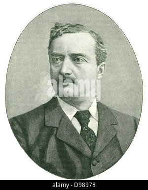 John Edward Redmond (1856-1918) irischer Politiker, bekannt als "The Irish Sturmvogel". Ein Champion der Selbstverwaltung, wurde er Vorsitzender der nationalistischen Partei im Jahr 1900. Stich 1900. Stockfoto